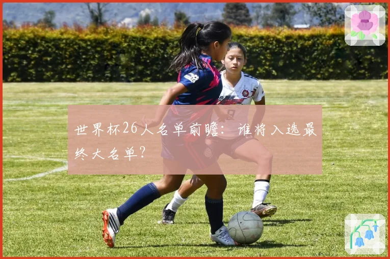 世界杯26人名单前瞻：谁将入选最终大名单？